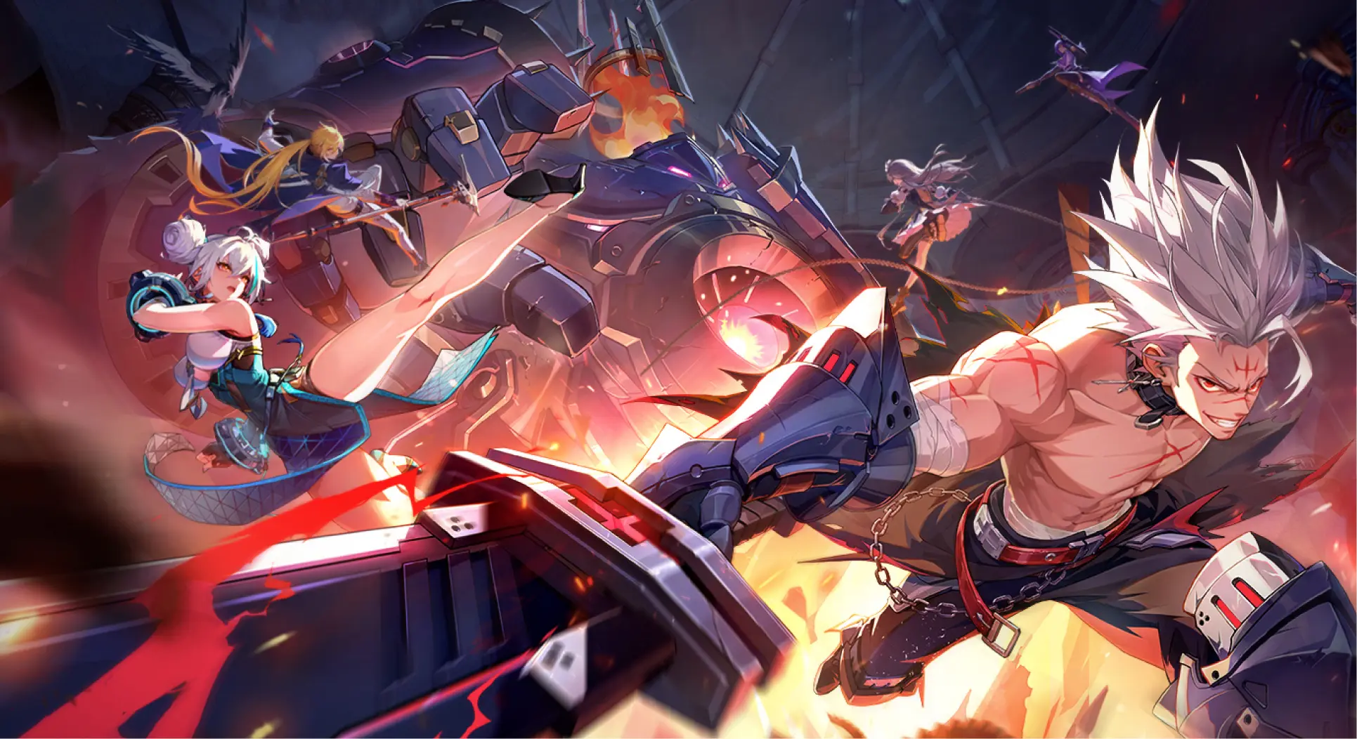 Crystal of Atlan heroes and campaign artwork