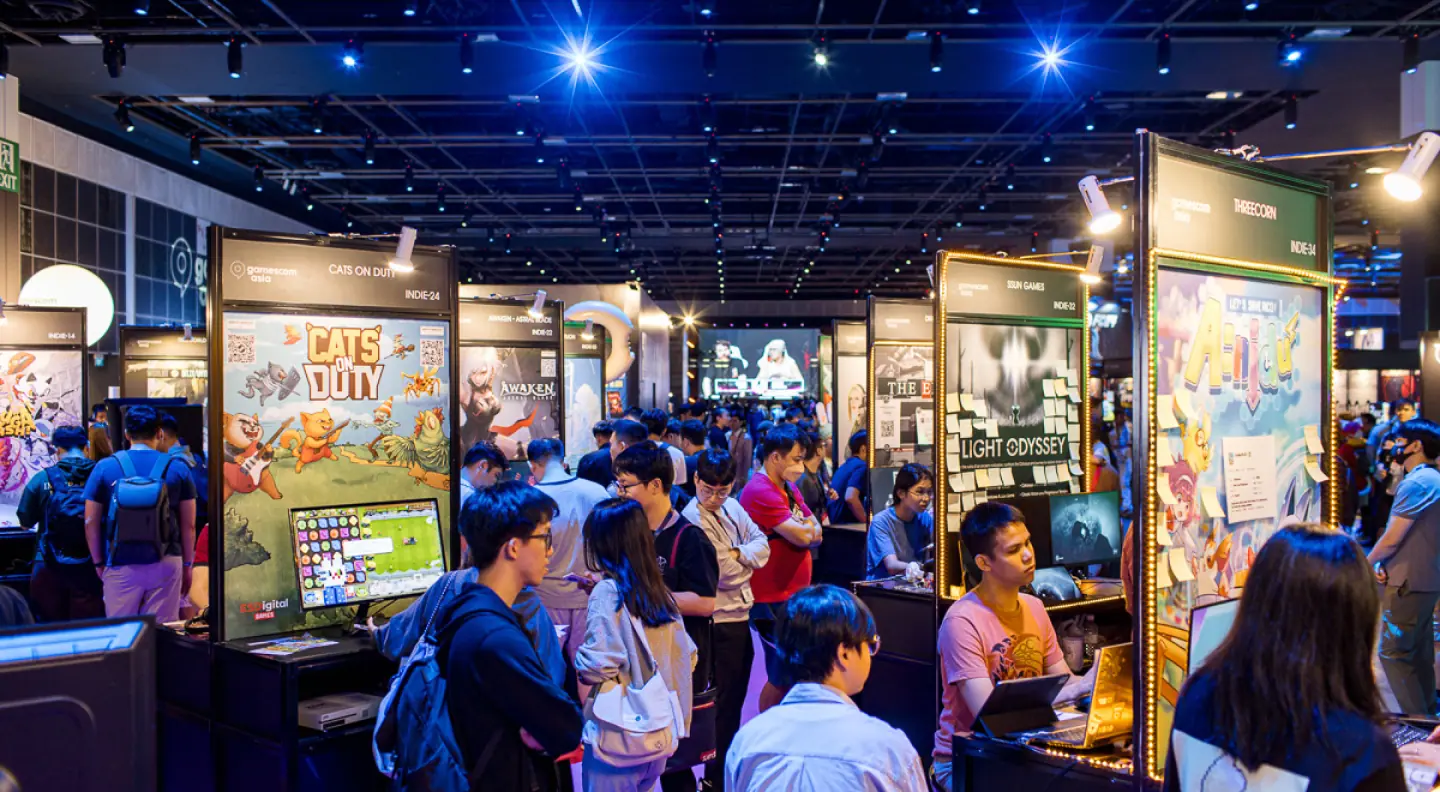 Gamescom Asia event campaign artwork