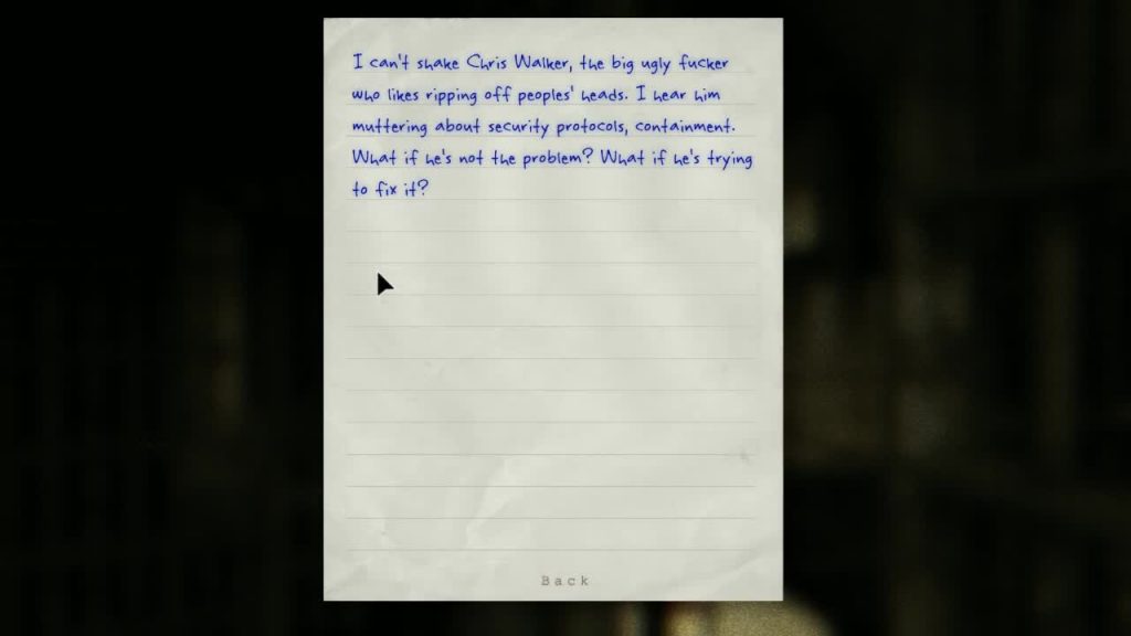Review: Outlast 5 Outlast Note