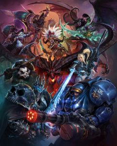 Blizzard เผยภาพงานศิลป์แรกจากเกม Heroes of The Storm