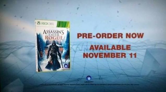assassin's creed rogue trailer