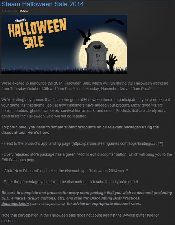 Steam Halloween 2014