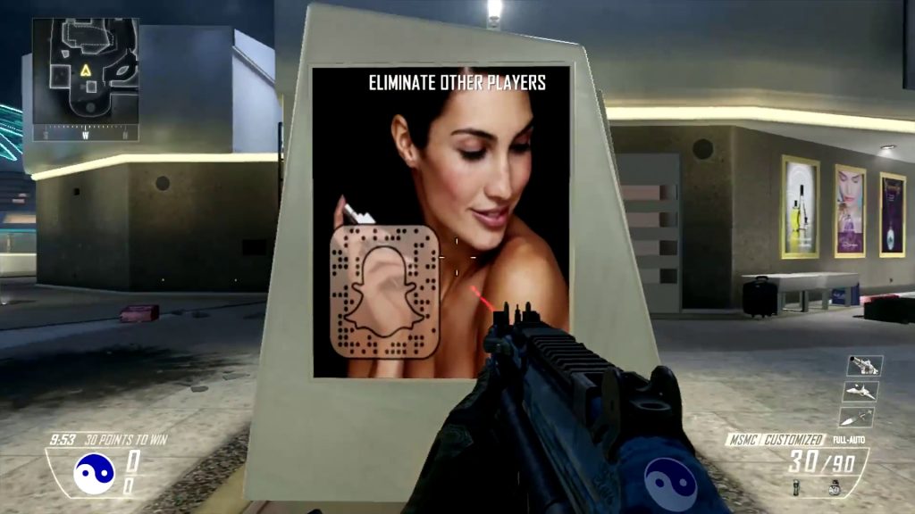 Black Ops 2 ปล่อยอัพเดทยั่ว Call of Duty ภาคใหม่ 2 cod-snapchat-qr-code