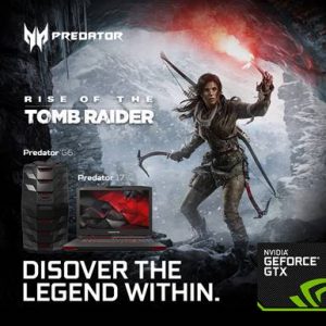 Acer ใจดี แจกฟรี Code เกม Rise of the Tomb Raider จาก GEFORCE
