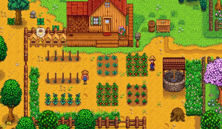 บางทีเราก็เบื่อการแข่งขัน เลยต้องการเกมปลูกผักผ่อนคลายๆ อย่าง Stardew Valley มาพักใจ 3 Stardew Valley