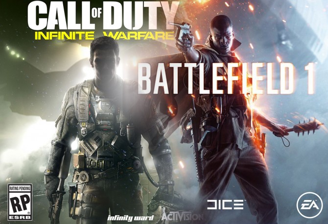 Call of Duty Infinite Warfare Battlefield 1