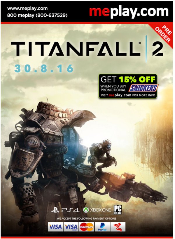 หรือนี่คือวันวางจำหน่าย TITANFALL 2 ? 3 CjE8Hl2VAAAQ9gv