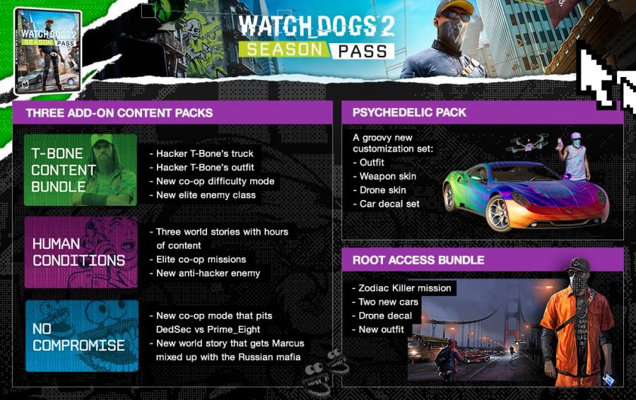 เปิดตัว Watch Dogs 2 Season Pass 2 wd2-sp