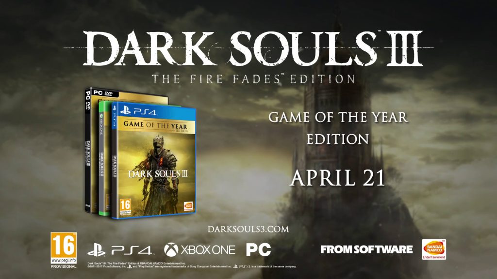 DS3 The Fire Fades Edition GOTY