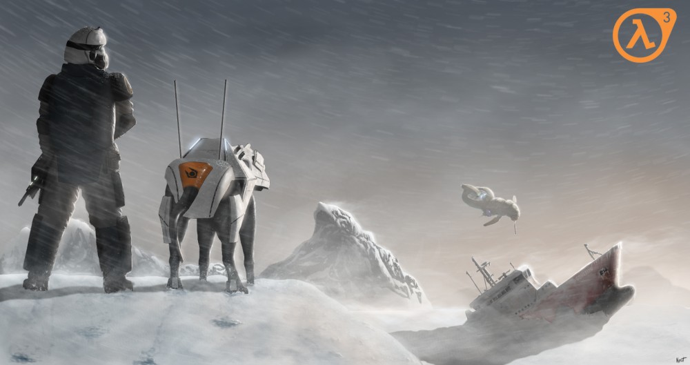 half life 3 by raoulincorporated