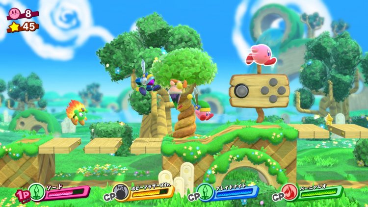 รวมเกมน่าเล่นประจำเดือนมีนาคม 2018 4 Kirby Star Allies