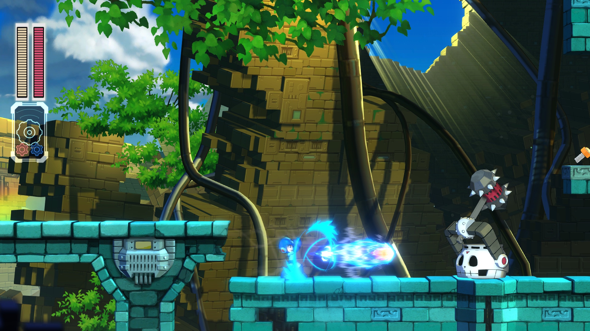Capcom ประกาศวันวางจำหน่ายเกม MEGAMAN 11 3 MegaMan11 screen02