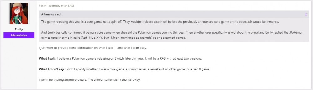 ลือ ! เตรียมพบกับ Pokemon ภาคใหม่บน Switch ได้ ปลายปีนี้ 2 Pokemon