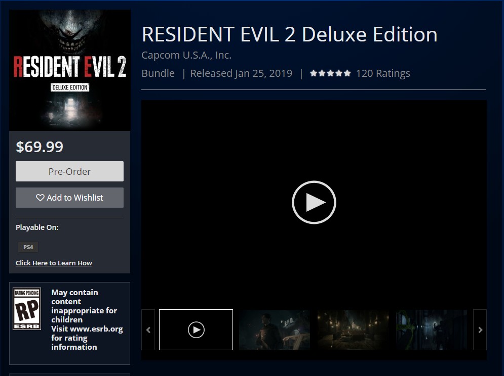Resident Evil 2 Remake