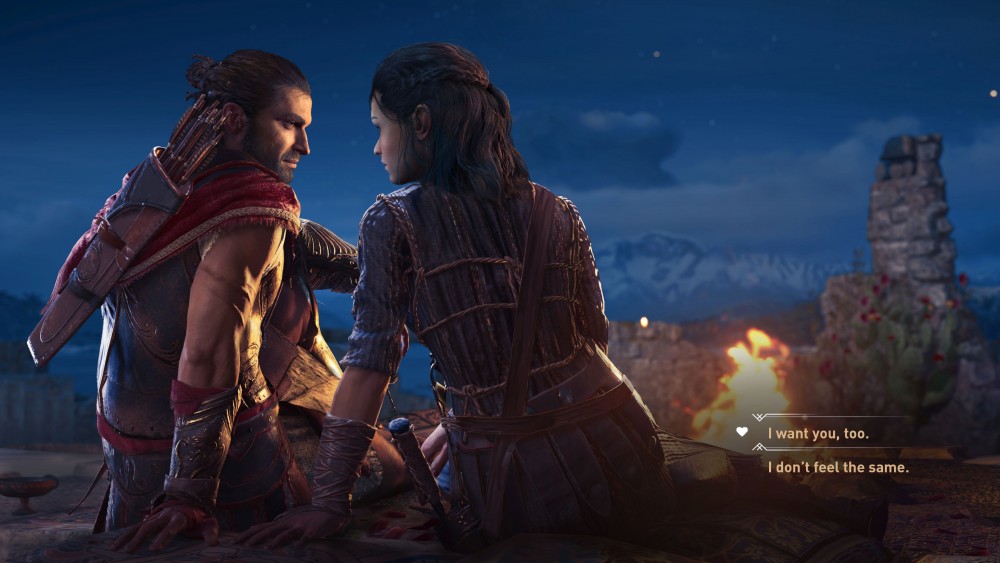 ดับฝันสายหื่น ! Assassin's Creed Odyssey จะไม่มีฉากโป๊เปลือย 1 Romantic Assassins Creed