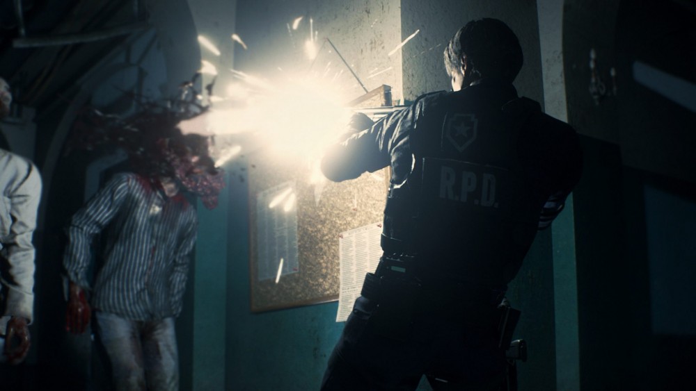 รวมข้อมูลและ Gameplay Resident Evil 2 Remake จากงาน E3 2018 3 resident evil 2 remake screenshots e3 2018 14