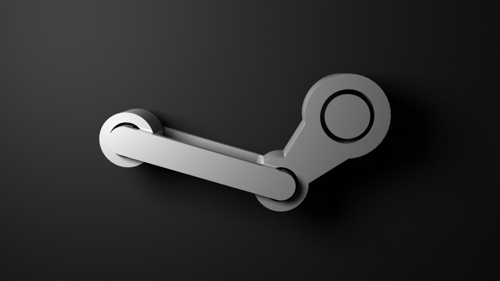 steam logo wallpaper 2