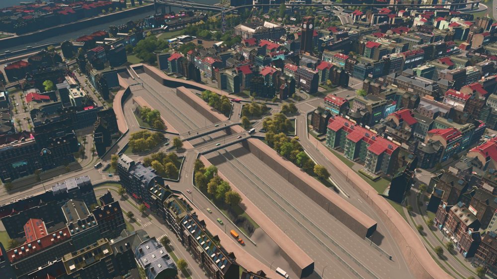 4 วิธีง่ายๆจากชีวิตจริง แก้ปัญหารถติดในเกม Cities: Skylines (พร้อม asset แนะนำ) 5 04