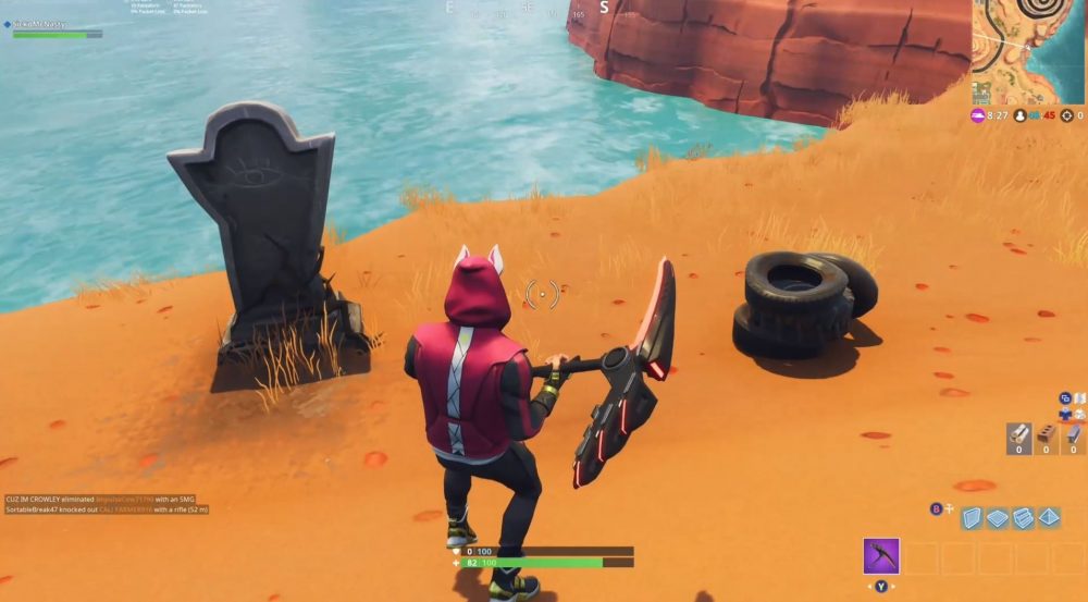 Fortnite สร้างอนุสรณ์สถานของผู้เคราะห์ร้ายจากเหตุการณ์ตกชายหาด 2 Fortnite