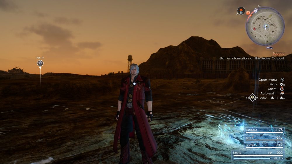 รับบทเป็น Cloud Strife และตัวละครอื่น ๆ ได้ใน Final Fantasy XV 4 DMC-Dante