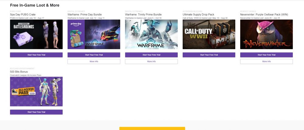 แจกหนักต่อเนื่อง ! Twitch Prime แจกสกินเกม PUBG ในธีม SPA DAY 4 Loot on the twitch Prime