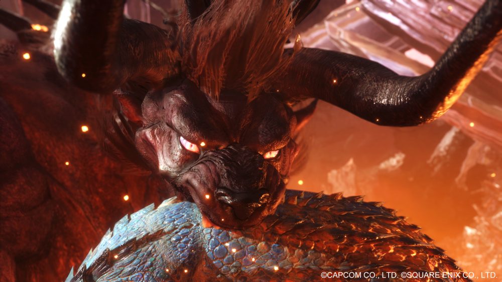 MHW Behemoth and Dodogama Screenshot 001