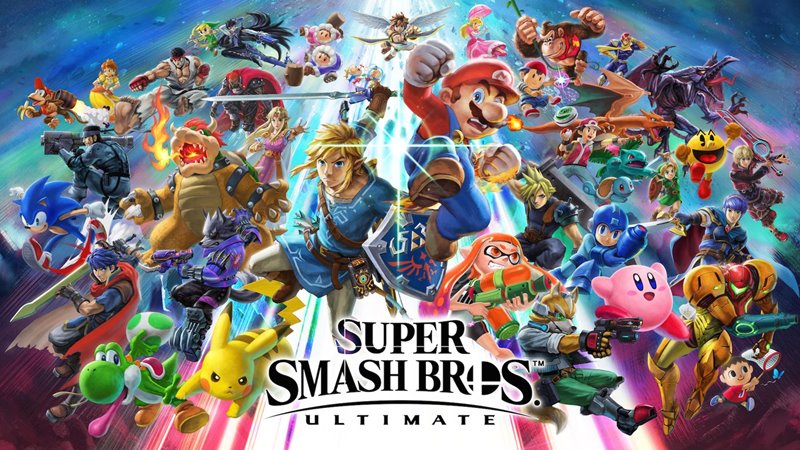 เกมน่าเล่นประจำเดือนธันวาคมปี 2018 5 Switch SuperSmashBrosUltimate illustration 02