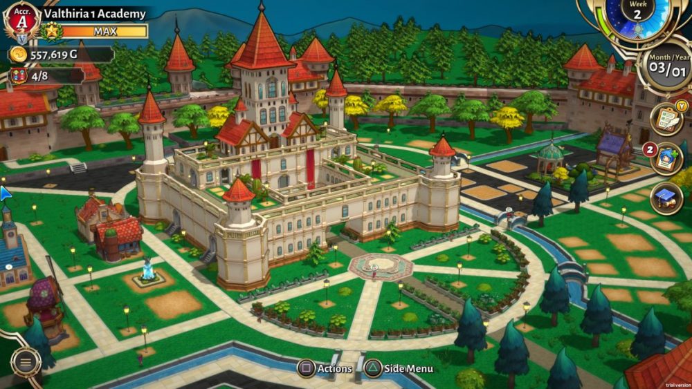 Valthirian Arc Hero School Story Screen 1