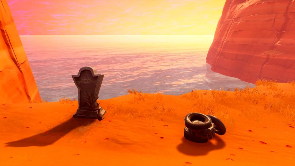 Fortnite สร้างอนุสรณ์สถานของผู้เคราะห์ร้ายจากเหตุการณ์ตกชายหาด 1 Fortnite