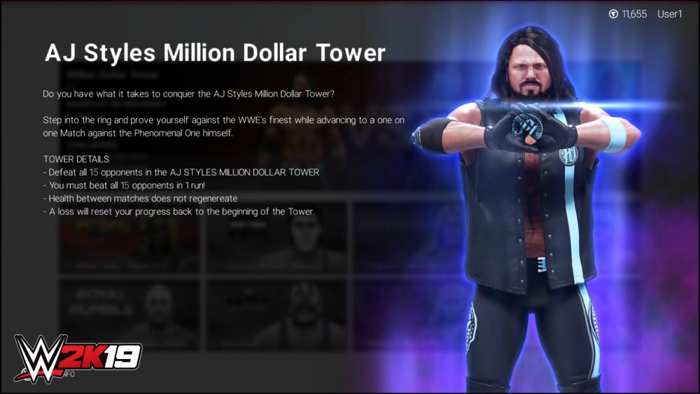เผยโหมดการเล่นใหม่ใน WWE 2K19 Tower Mode 4 TowersMode3