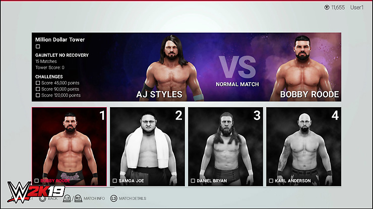 เผยโหมดการเล่นใหม่ใน WWE 2K19 Tower Mode 3 WCCFwwe2k194