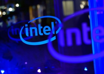 PARK CITY, UT - JANUARY 18:  Intel signage is seen during the Sundance Film Festival on January 18, 2018 in Park City, Utah.  (Photo by David Becker/Getty Images)