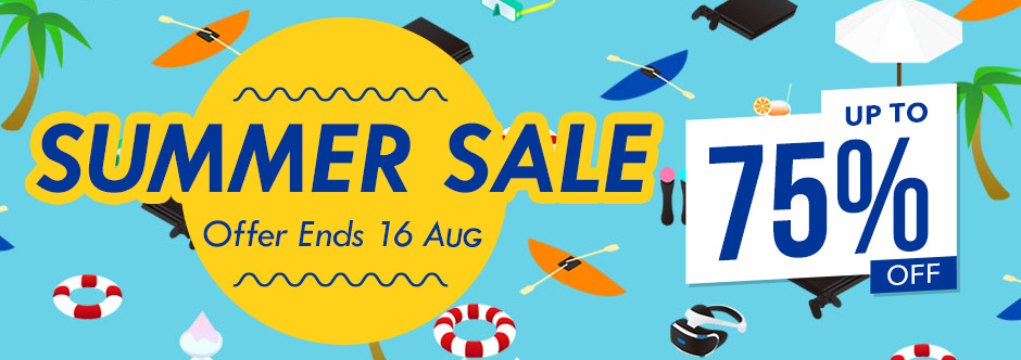 เทศกาลลดราคา Playstation Store Summer Sale มาแล้ว