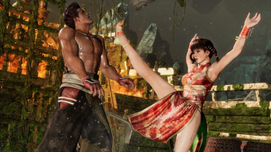 รอไปก่อน Dead or Alive 6 เลื่อนวันวางจำหน่ายเป็นวันที่ 1 มีนาคมนี้ 3 Dead or Alive 6 Preview 04 Leifang High Kick