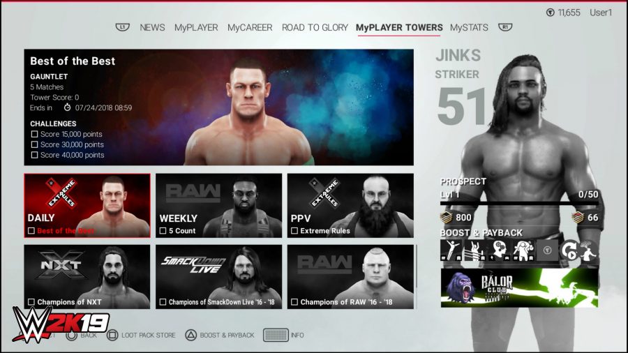 WWE 2K19