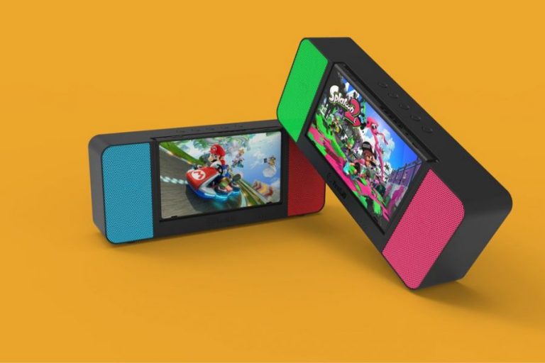 YesOJO ลำโพงและแท่นชาร์จสำหรับ Nintendo Switch