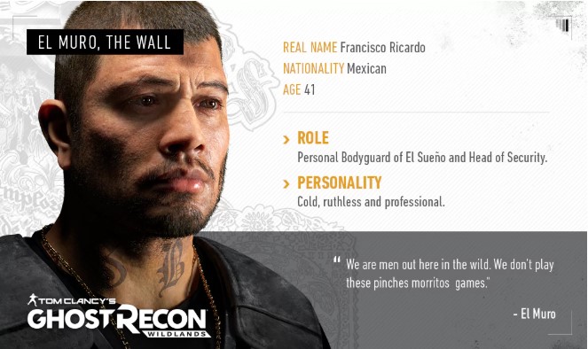 เรียนรู้โลกของวงการยาเสพติดจากเกม Tom Clancy's Ghost Recon : Wildlands 4 el muro