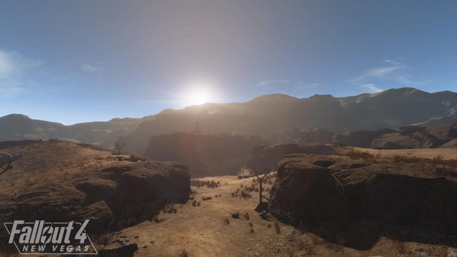 ชม 10 นาทีแรกจาก Mod Fallout 4: New Vegas 2 fallout4 new vegas desert