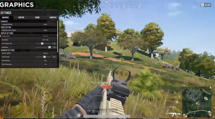 PUBG Guide :เทคนิคการตั้งค่า PUBG ยังไงให้เล่นได้ดีขึ้น 2 grap