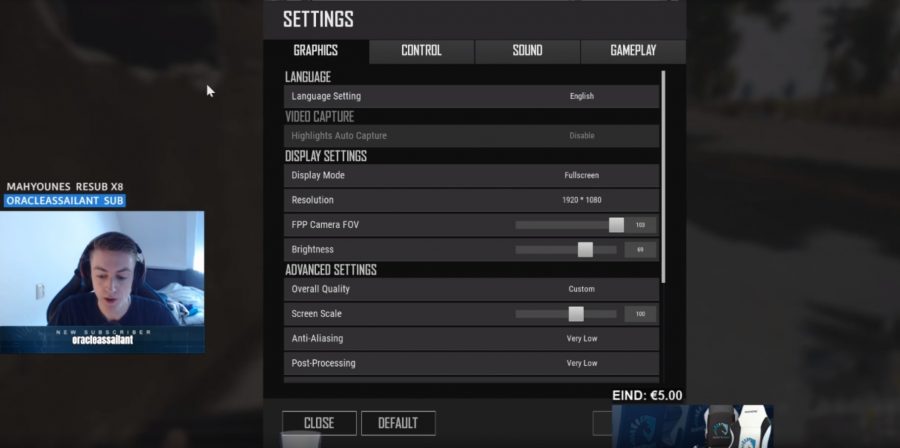 มา Setting ของผู้เล่นชื่อดังประจำเกม PUBG ว่าเขาปรับยังไงถึงยิงแม่น 6 ibiza pubg setting