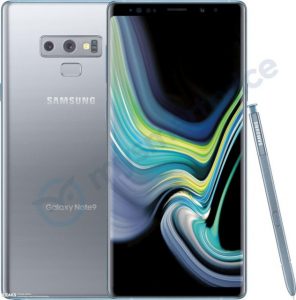 ภาพหลุด Samsung Note 9 สีเงิน