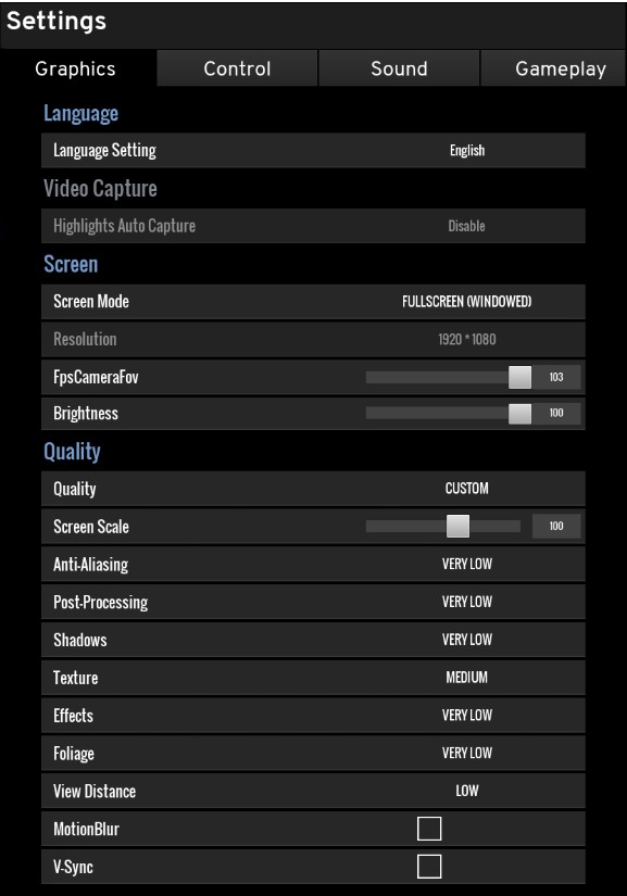 มา Setting ของผู้เล่นชื่อดังประจำเกม PUBG ว่าเขาปรับยังไงถึงยิงแม่น 9 scoom setting1