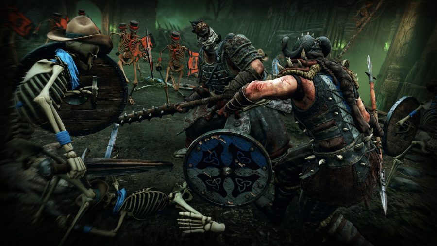 จันทราโลหิตสาดแสงเหนือ For Honor ใน Return of the Otherworld 3 FH Halloween Screen Endless March 181025 6pm CEST 1540457501