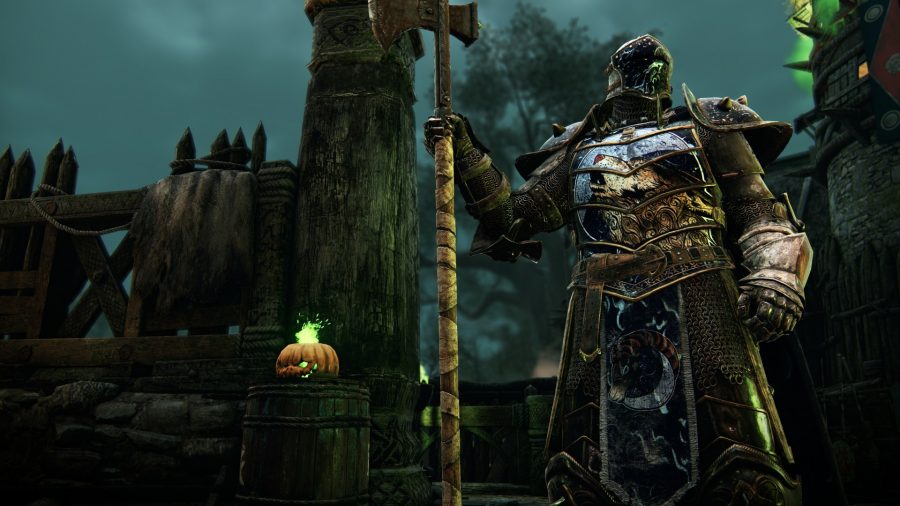 จันทราโลหิตสาดแสงเหนือ For Honor ใน Return of the Otherworld 6 FH Halloween Screen Outfit 181025 6pm CEST 1540457499