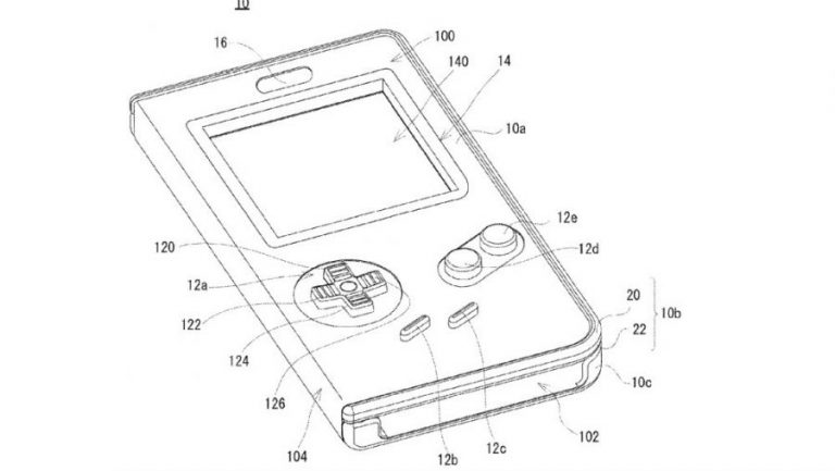 Nintendo จดสิทธิบัตรเคสโทรศัพท์ทรง GameBoy