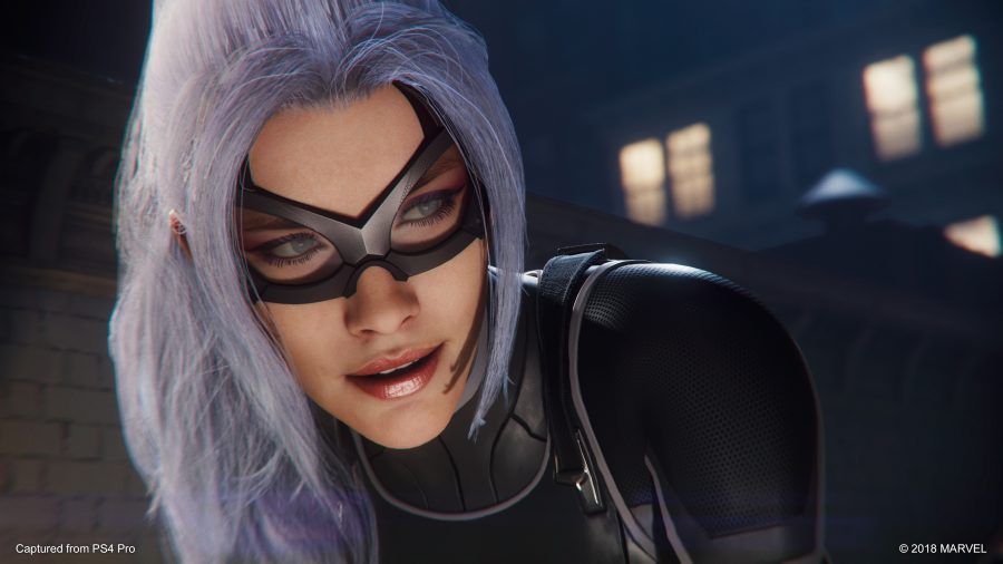 เผยชุดใหม่ของเจ้าแมงมุมใน DLC Marvel's Spider-Man "The Heist" 1 Marvels Spider Man The Heist Screenshot