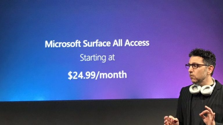 Microsoft เปิดแพ็กเกจ Surface "All Access" รายเดือน เริ่มต้นที่ $25 2 Microsoft เปิดแพ็กเกจ Surface “All Access” รายเดือน เริ่มต้นที่ $25