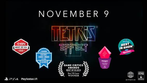 เกม Tetris Effect บนเครื่องเกม PS4 เตรียมวางจำหน่ายในไทย 9 พฤศจิกายน ศกนี้ 2 Tetris Effect