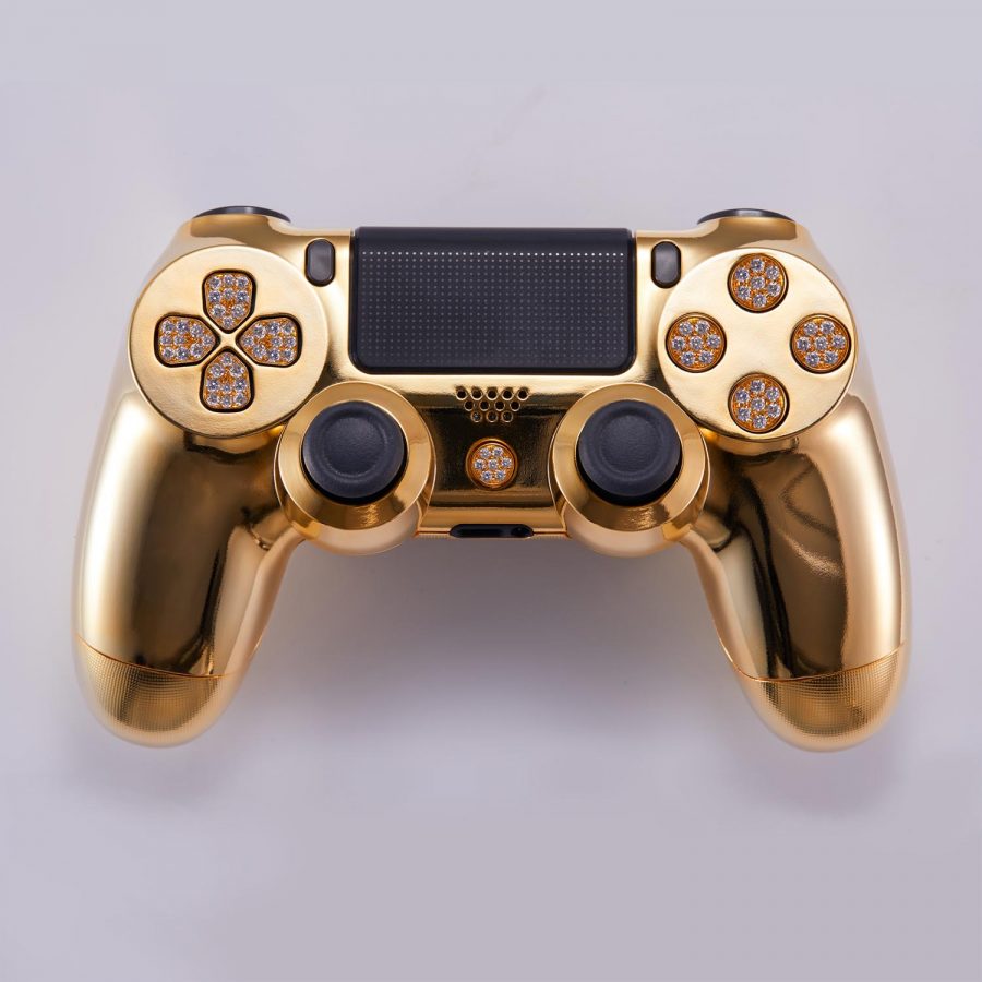 เอาใจคนกระเป๋าหนัก! Brikk เปิดตัวจอย PS4 ทองพร้อมปุ่มฝังเพชร 4 ps 4