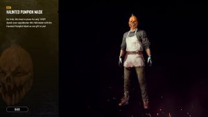 หน้ากาก Haunted Pumpkin วางขายแล้วแค่ 10 BP เท่านั้น